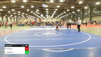 120 lbs Round Of 64 - Nat`aani Prado, NV vs Landon Jenkins, OH