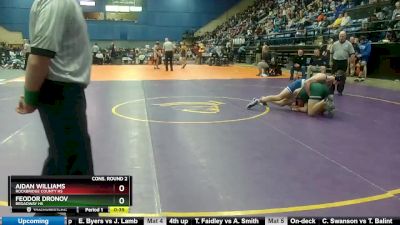 3 - 144 lbs Cons. Round 2 - Aidan Williams, Rockbridge County HS vs Feodor Dronov, Broadway HS