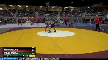 138 lbs Round 2 (4 Team) - Steven Cassell, 5A Ridgeview vs Kolton Malone, 5A Thurston
