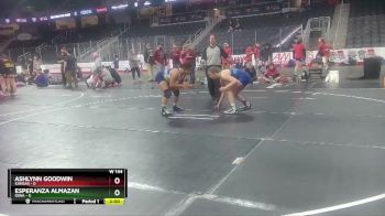 W 144 lbs Round 3 (4 Team) - Esperanza Almazan, Iowa vs AshLynn Goodwin, Kansas