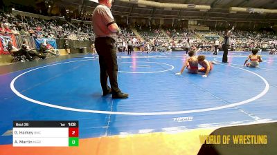 120 lbs Round Of 16 - Gregory Harkey, Bulls vs Austin Martin, Nebraska Boyz