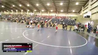 53 lbs Champ. Round 1 - Dezmond Mascarenas, Roy Wrestling Club vs Murphy Ashby, Wasatch Wrestling Club