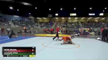 182 lbs Finals (8 Team) - Donovan Smith, 3A Rainier vs Spyre Nelson, 3A Willamina/Falls City