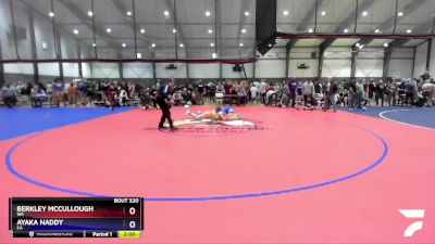 136 lbs Round 1 - Berkley McCullough, WA vs Ayaka Naddy, CA