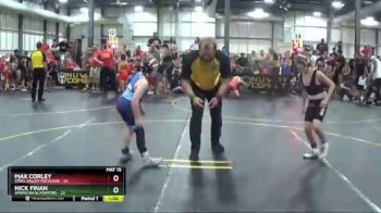 75 lbs Round 1 (6 Team) - Nick Finan, American Gladiators vs Max Corley, Steel Valley Pscychos