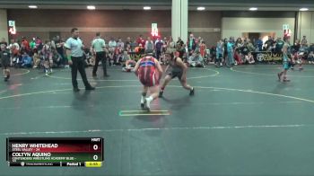 Round 3 (4 Team) - Henry Whitehead, Steel Valley vs Coltyn Aquino, Contenders Wrestling Academy Blue