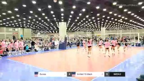 Dunes vs United 15 black - 2022 JVA World Challenge presented by Nike - Expo Only