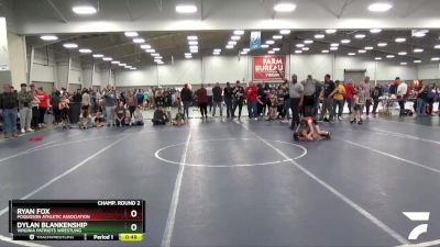 59 lbs Champ. Round 2 - Dylan Blankenship, Virginia Patriots Wrestling vs Ryan Fox, Poquoson Athletic Association