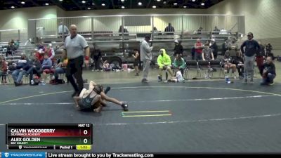 67 lbs Cons. Semi - Alex Golden, Bay County vs Calvin Woodberry, Silverback Academy