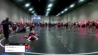 195 lbs Champ. Round 1 - Marvin Mendez Jr, Tampa Bay Tiger Wrestling vs Arron McCarty, Florida