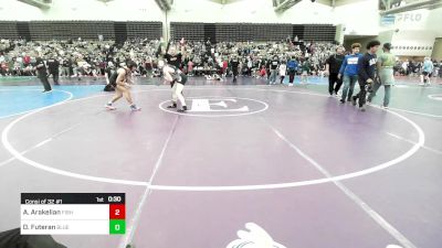 128-H lbs Consi Of 32 #1 - Armen Arakelian, Fisheye vs David Futeran, Blue Wave Youth