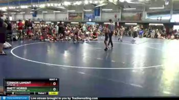 80 lbs Round 1 (10 Team) - Connor Lamont, Little MF vs Rhett Morris, Backyard Brawlers