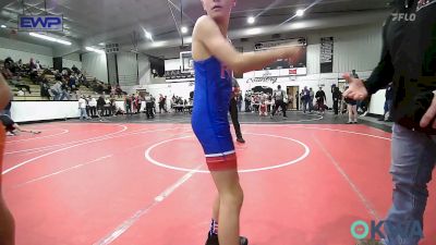 92 lbs Consi Of 4 - JJ Garza, Sperry Wrestling Club vs Hudson Moseley, R.A.W.