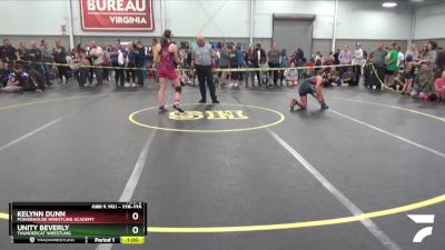 128-135 lbs Round 2 - Kelynn Dunn, Powerhouse Wrestling Academy vs Unity Beverly, ThunderCat Wrestling