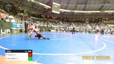 100 lbs Consi Of 16 #2 - Kinnick Vance, Immortal Athletics WC vs Alyxzander Schuelke, Nebraska Boyz