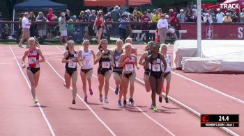 Women's 800m, Heat 1