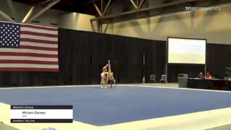 Miriam Dorsey - Women's Group, ATA - 2021 USA Gymnastics Championships