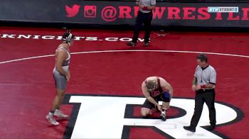 285lbs, Ryan Cloud (Rider) vs. Christian Colucci (Rutgers)