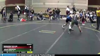 112 lbs Round 1 (3 Team) - BRENDEN TAYLOR, Elite Athletic Club vs Aidan Beddow, Michigan Mutts