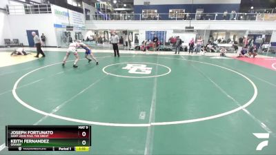 116 lbs Semifinal - Joseph Fortunato, Saint John Paul The Great vs Keith Fernandez, Granby