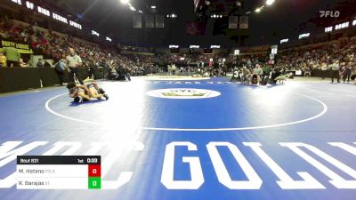 106 lbs Consi Of 16 #2 - Mas Hatano, Folsom vs Roman Barajas, St. Francis