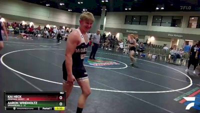 182 lbs Round 5 (6 Team) - Tucker Shepardson, Montana Sidney vs Boston Hammond, Springboro 2