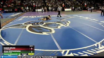 Quarterfinal - Kason Bruns, Sutherland vs Ryan Woitaszewski, Wisner-Pilger