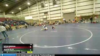119 lbs Quarters & Wb (16 Team) - Wylie Bidiman, Idaho 1 vs Austin Ellis, Sanderson Wrestling Academy