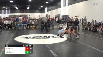 100 lbs Semis & 1st Wrestleback (8 Team) - Lincoln Rohr, Junior Terps Xtreme (MY) vs Gabriel Ballard, Mat Assassins (PA)