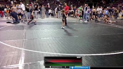 43-46 lbs Round 2 - Ryan Dunn, Ridge Wrestling Club vs Oakley Moore, Nebraska