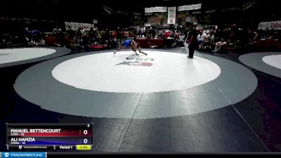 132 lbs Round 2 (16 Team) - Manuel Bettencourt, SJWA vs Ali Hamzia, CMWA