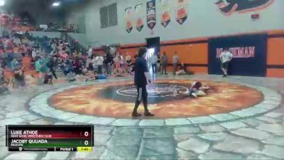 145 lbs Cons. Round 4 - Luke Athoe, Next Level Wrestling Club vs Jacoby Quijada, Dickson