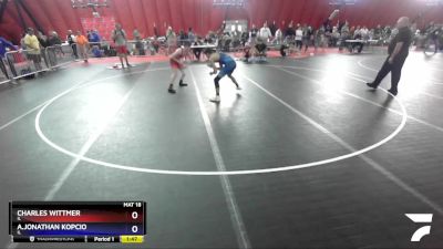 126 lbs Cons. Round 2 - Charles Wittmer, IL vs A.Jonathan Kopcio, IL