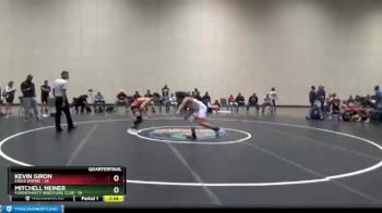 129 lbs Quarters & 1st Wb (16 Team) - Mitchell Neiner, FordDynasty Wrestling Club vs Kevin Giron, Eagle Empire