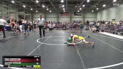 67 lbs Quarterfinal - Max Carmitchel, Bobcat Wrestling Club vs Easton Whisler, Mulvane