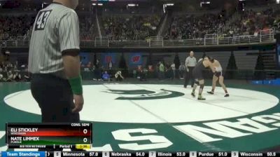 141 lbs Consolation - Eli Stickley, Wisconsin vs Nate Limmex, Purdue