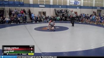 78 lbs Round 2 (4 Team) - Michael Castillo, Perry Meridian vs Logan Raef, Penn