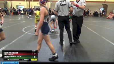 88 lbs Round 3 - Herman Littleton, Milford vs Nathan Yoder, Faith Christian