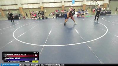 250 lbs Quarterfinal - Kendrick Vande Velde, KS vs Jonathan Arias, CA