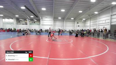 63 lbs Semifinal - Carter Bowling, Refinery WC vs Antonio Woodall, Doughboys WC