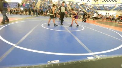 96-100 lbs Consi Of 4 - Wade McRoberts, Broken Arrow Wrestling Club vs Kalvin Andrade, Vian Wrestling Club