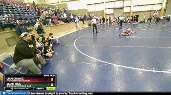 74 lbs 2nd Place Match - Liam Chavez, Stout Wrestling Academy vs Esiah Rios, Idaho Gold Wrestling Club