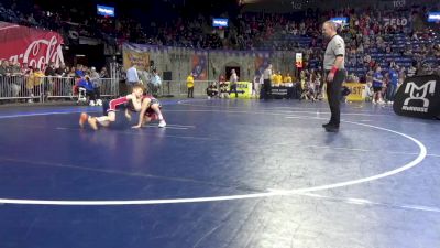 60 lbs Round Of 32 - Jarren Leidy, Southern Huntingdon vs Rocco Hollister, Upper Perkiomen