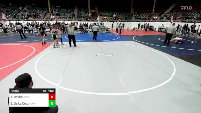 122 lbs Rr Rnd 1 - Xavier Roybal, Wolfpack Wr Ac vs Zachariah De La Cruz, Team Xtreme WC