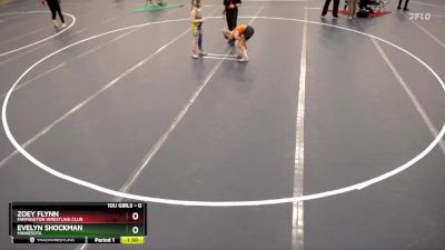 5th Place Match - Zoey Flynn, Farmington Wrestling Club vs Evelyn Shockman, Minnesota