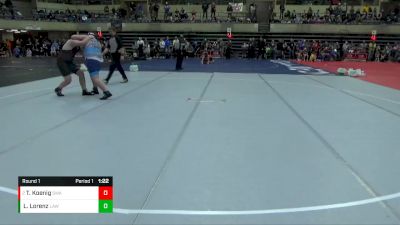 Round 1 - Theodore Koenig, Summit Wrestling Academy vs Louie Lorenz, LAW