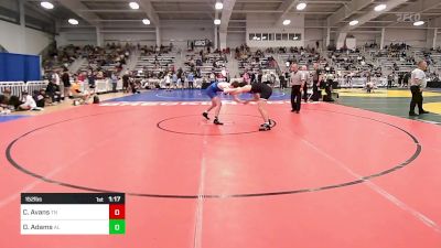 152 lbs Round Of 32 - Corbin Avans, TN vs Drew Adams, AL