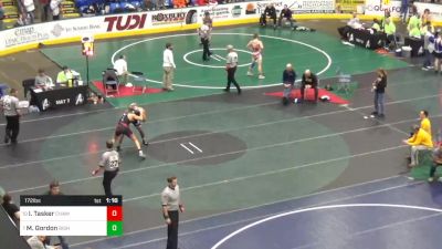 172 lbs Round Of 16 - Isaiah Tasker, Chambersburg vs Marquez Gordon, Bishop McCort