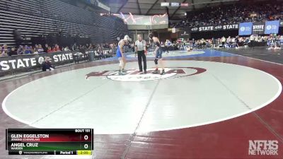 1B/2B 132 Quarterfinal - Glen Eggelston, Jenkins (Chewelah) vs Angel Cruz, Warden