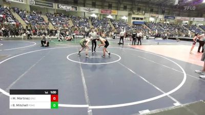 120 lbs Consi Of 16 #2 - Marcus Martinez, Grizzly WC vs Bobby Mitchell, Pomona Elite